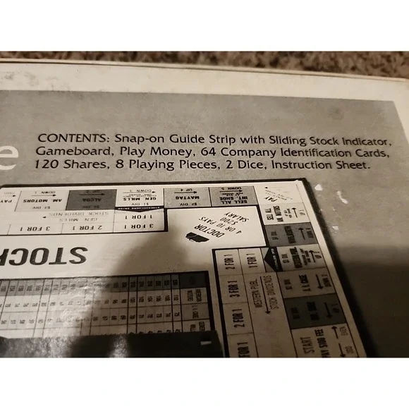 Whitman 1981 Stock Market‎ Board Game - Picture 12 of 14